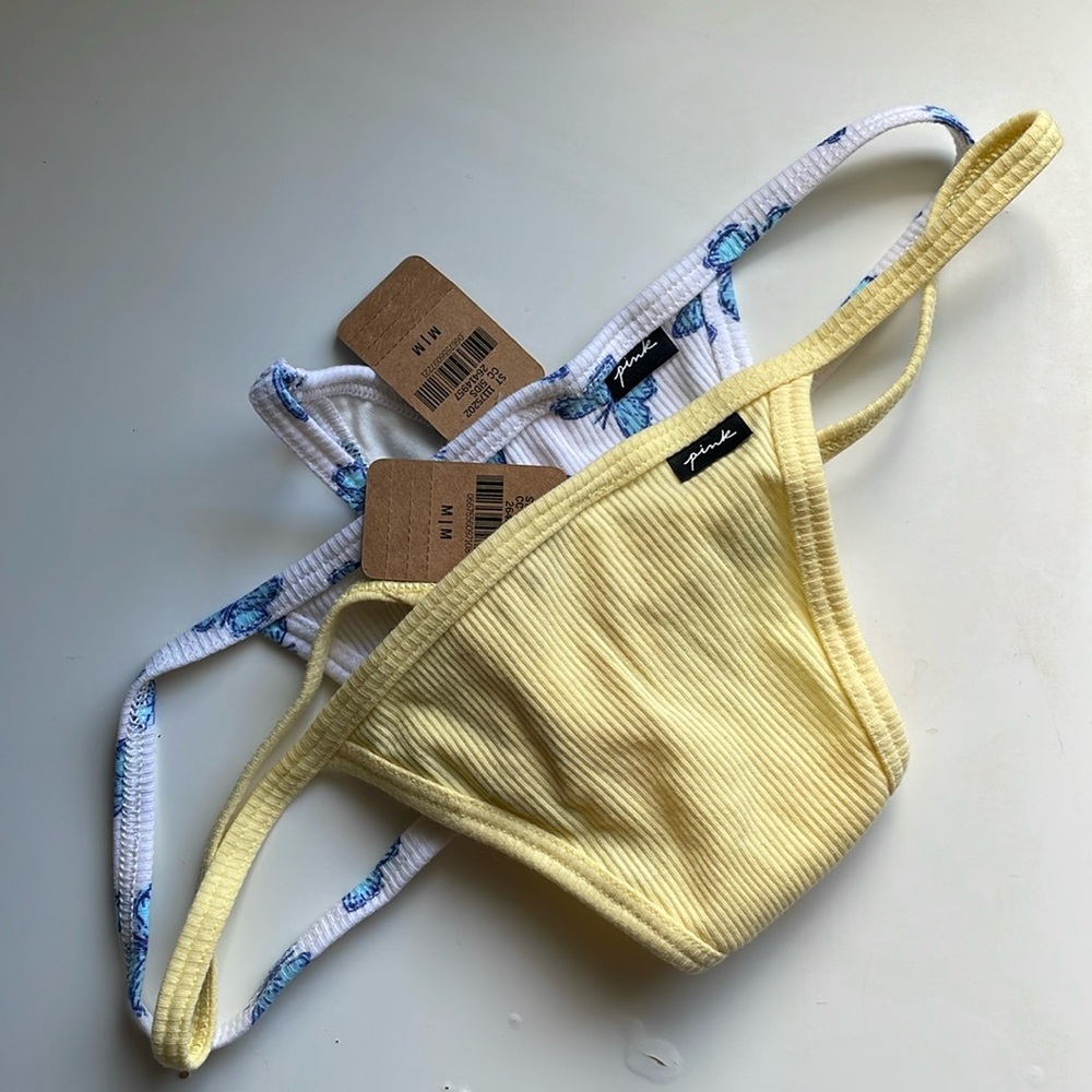 BUNDLE NWT VS Pink thongs